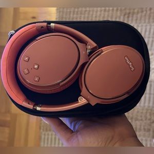 Pink Srhythm headphones